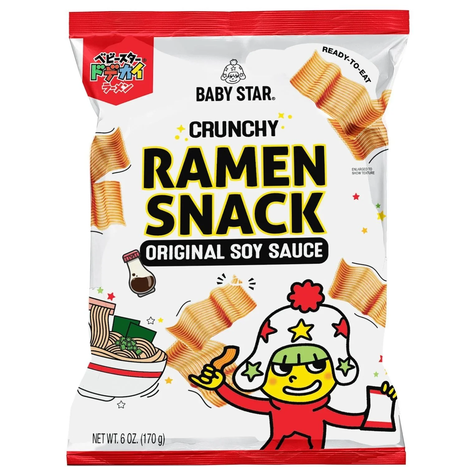 BABY STAR WIDE ORIGINAL SOY SAUCE 6OZ/170G