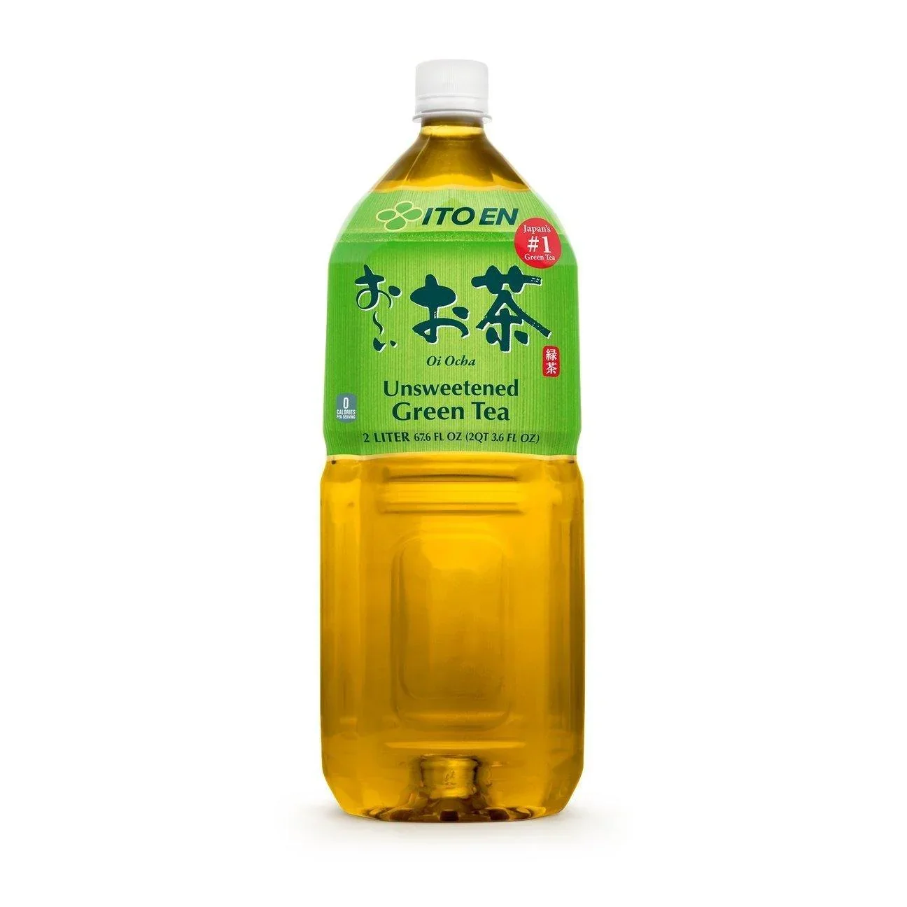 ITOEN OI OCHA UNSWEETENED GREEN TEA 67.6FL OZ/2L