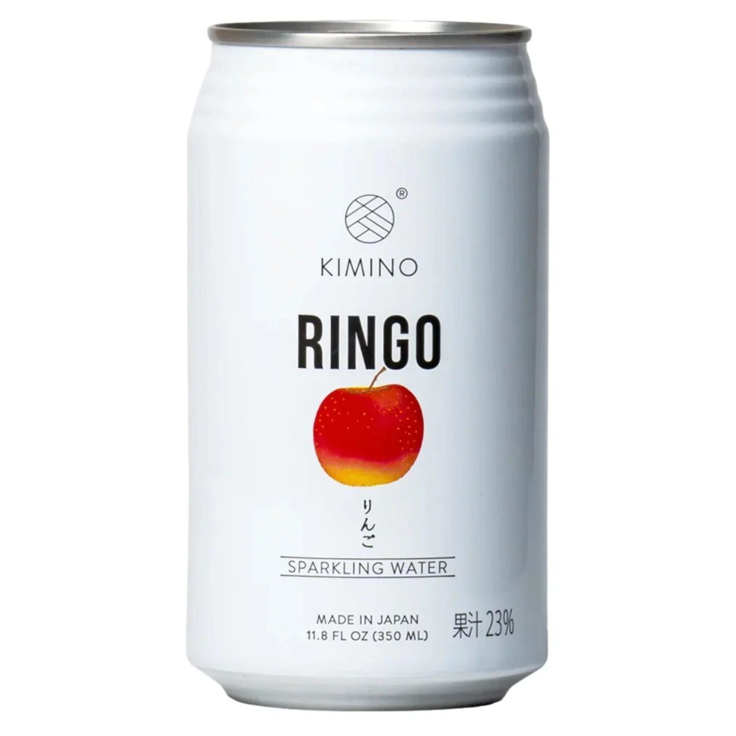 KIMINO SPARKLING WATER RINGO CAN 11.8 FZ/350ML