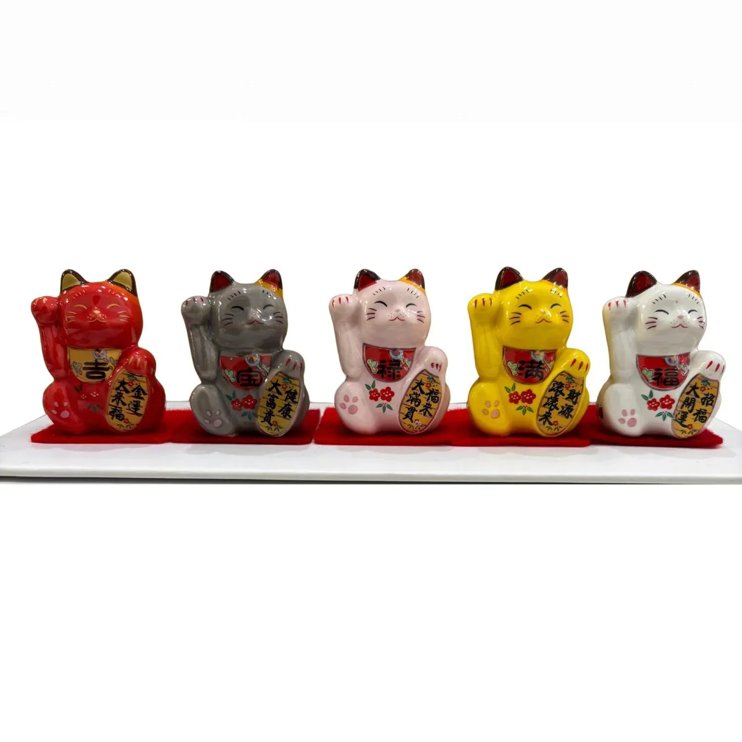 LUCKY MANEKI NEKO CAT III 2.5 INCH 1P Colours May Vary