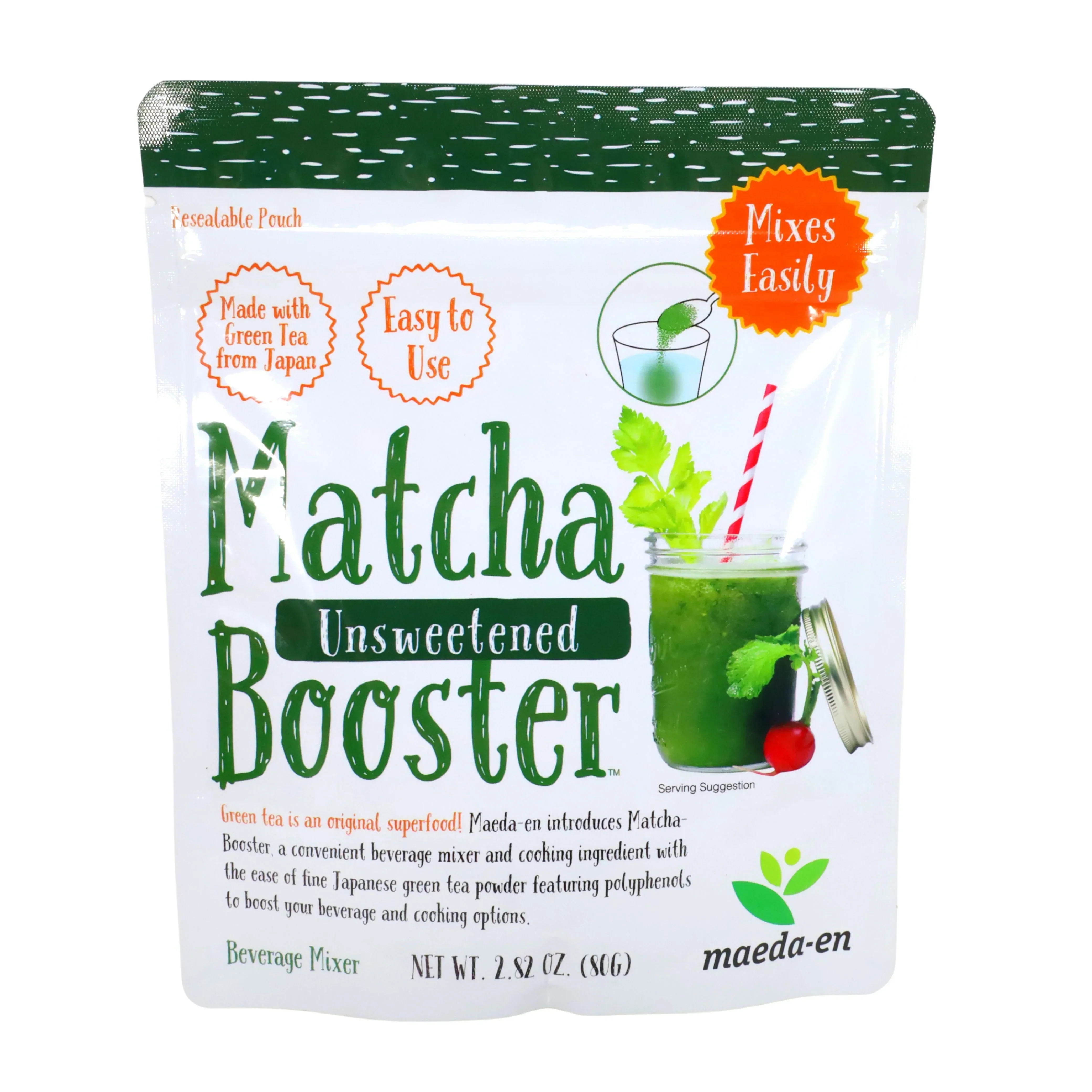 MAEDA-EN UNSWEETENED MATCHA BOOSTER  2.82OZ/80G