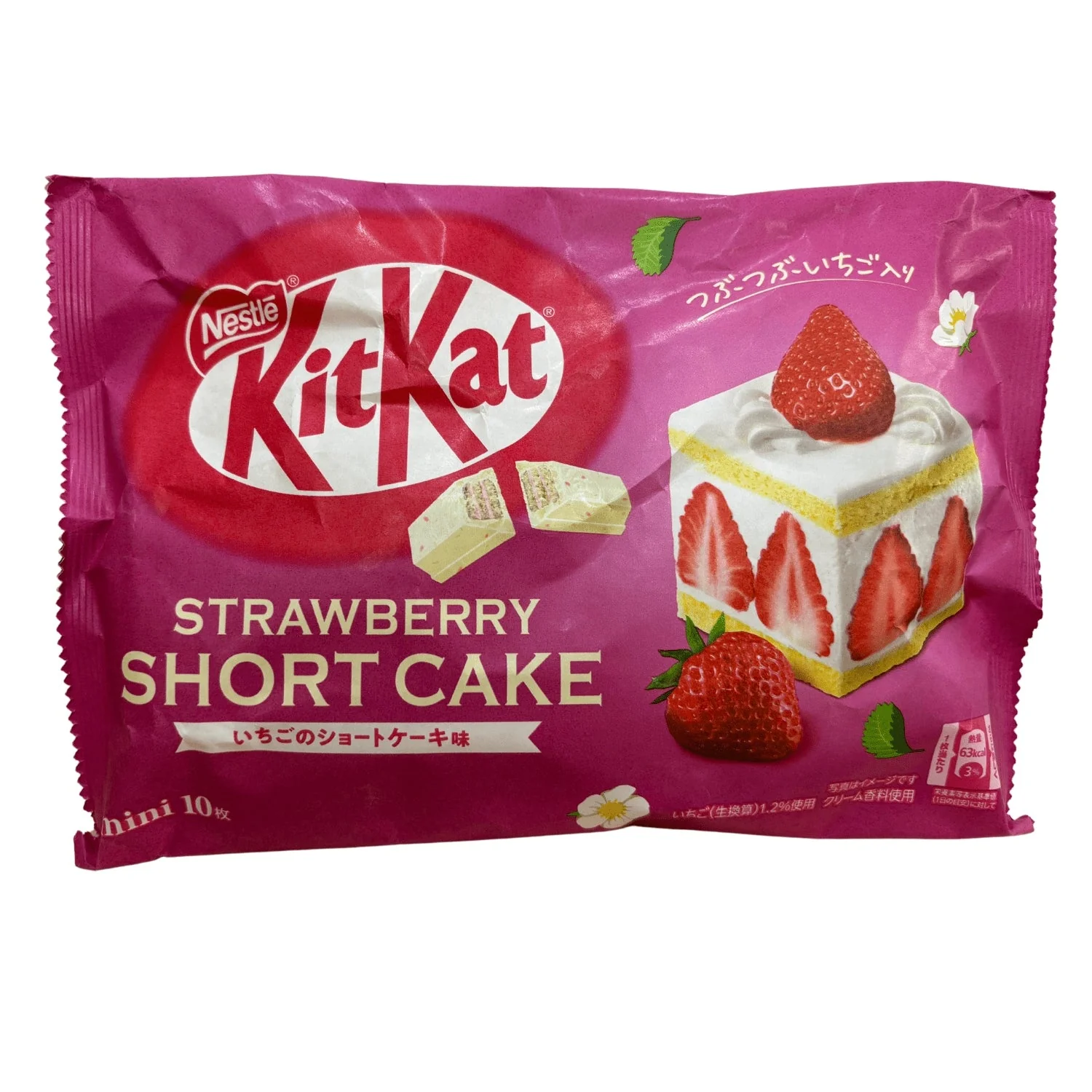 NESTLE KITKAT STRAWBERRY SHORT CAKE 9PC
