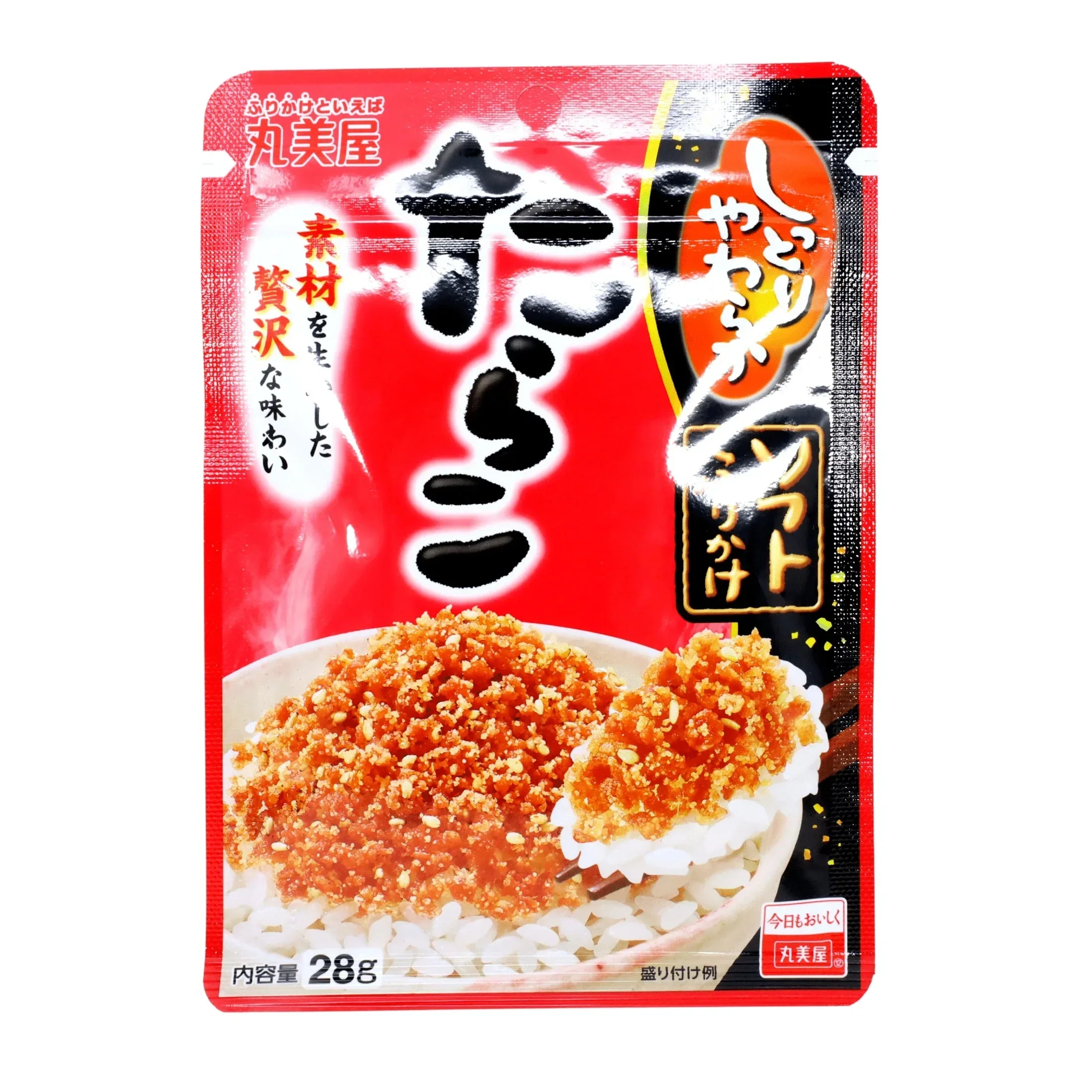 EXPIRING ON 8/1/2026 MARUMIYA SHITTORI YAWARAKA TARAKO SOFT FURIKAKE 0.98OZ/28G